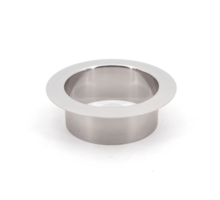 Afvaldoorlaat rond RVS glanzend, boormaat 82mm, geen deksel