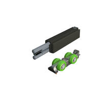 Spaceship push to open met roller met contactplaatje, 1 set