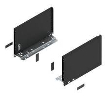 Legrabox ladezijde C 270mm, carbon zwart, hoogte 177mm