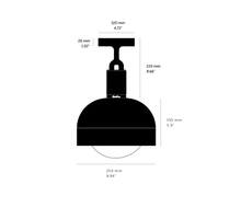 Forked Ceiling/Brass/Medium Brass Shade/Medium Smoked