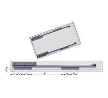 SURF Middengeleider 1200mm LAGE keukentop breder dan 1500mm