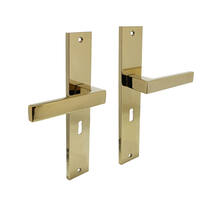 Deurkruk Hera op schild 245x45 mm sleutelgat 56mm