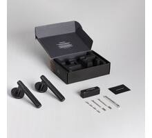 Door Handle Set/Unsprung/Cross/Black