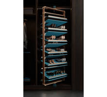 703594 B Series - Rotating Shoe Rack - 6 layers Moran Green