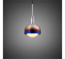 Forked Pendant/Steel/Medium Burnt Steel Shade/Medium O