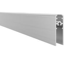 Miniroller slofrail voor glas 5mm, lengte 2500mm