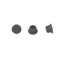 Afdekkappen Clamex, ral 7022, per 100, antraciet