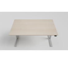 Bureaublad 1200x800x25mm Lindberg Eiken, inclusief 2 inserts