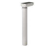 Kolom DL11HS, Wit, hoogte 560mm slag 650mm, 80Kg.