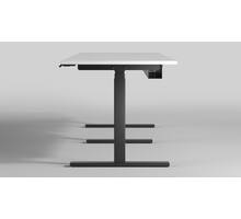 Milano Vergader voor een blad tot 4000mm. Zwart RAL9005.
