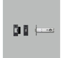 Tubular Latch/For Door Knob/82Mm Backset/Black