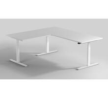 Milano voet 410 wit, voor bladdiepte 450-580mm