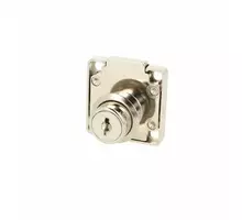 Oplegslot 850 sluiting KA E02, vernikkeld, cilinder vast