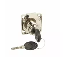 Oplegslot 850 sluiting KA E02, vernikkeld, cilinder vast