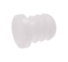 Buffer naturel stift 6mm, schotel rond 7,5mmx1,5mm dik 5000