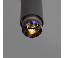 Exhaust Pendant/Linear/Graphite/Burnt Steel