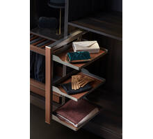 703573 B Series - Side Basket - Left Opening Brown