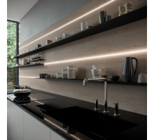 APEX-86 8x6mm met eindkapjes inbouw profiel lengte:
