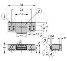 Magneetsnapper trekkracht 4,5kg RVS opschroef