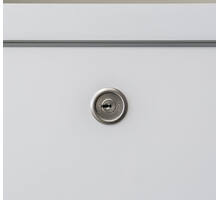 Oplegslot 7810 55x44mm RVS rechts gelijksluitend G-1001