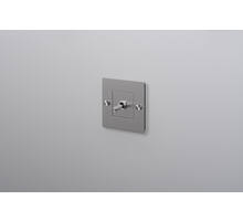 EU 1G Toggle Switch/w/out B+P Logo/Steel