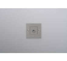 EU 1G Toggle Switch/w/out B+P Logo/Steel