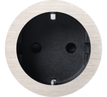 Rond 2.0 MultifitSocket F- brushed nickel - black cup