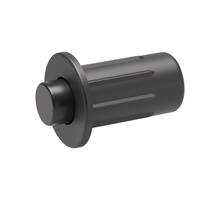 Deurbuffer K FLEX antraciet, boring 5mm, bufferstift 2,3mm