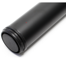 Tafelpoten 60mm 1100mm dikte 0,9mm zwart gelakt set van 4
