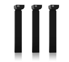 Milano set met 3x DL6 Experience. Kleur: Zwart RAL9005