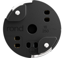 Rond 2.0 Unifit socket type F black cup