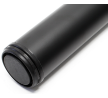 Tafelpoten 60mm 820mm dikte 0,9mm zwart gelakt set van 4