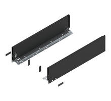 Legrabox ladezijde K 550mm, carbon zwart, hoogte 128,5mm