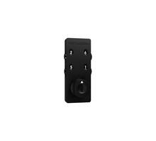 Codeslot KEYLESS1 mat zwart 4 wieltjes deurdike 1-32mm