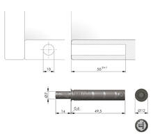 K Push Tech, kort, buffer, slag 14mm