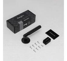 Fixed Door Handle/Single-Sided/Cross/Black