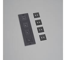 4G Wall Plate/Vertical/Smoked Bronze