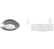 8x Napoli rond RVS DTW 3000K-2200K+7x verl+MC Easy ontvanger