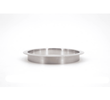 Afvaldoorlaat rond RVS glans zonder deksel boormaat 146mm