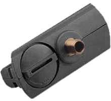 Adaptor 1-fase rail met M10 buitendraad