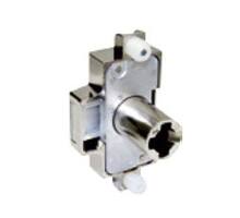 Espagnoletslot  met duvels P2 vernikkeld penmaat 15mm,