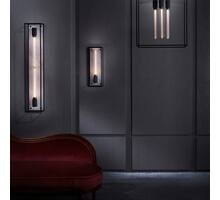 Caged Wall Light/Large/White Marble