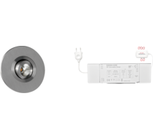 5x Monza rond Alu DTW 3000K-2200K+5x verleng+ MC easy basis