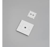 1G Wall Plate/w/ Infills/White