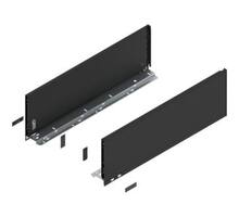 Legrabox ladezijde C 550mm, carbon zwart, hoogte 177mm