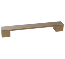 Relinggreep 190x25mm, h.o.h. 160mm Alu, RVS look
