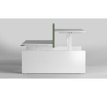 Vicino Duo HS wit inclusief schuif frame 1000-1500mm.