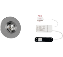 2x Monza rond Alu DTW 3000K-2200K + 2x verleng+ Mini Jolly