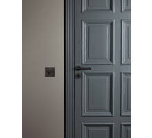 Escutcheon Plate/Traditional Profile/Smoked Bronze