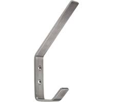 Hoed- en Jashaak RVS geborsteld 142x20mm